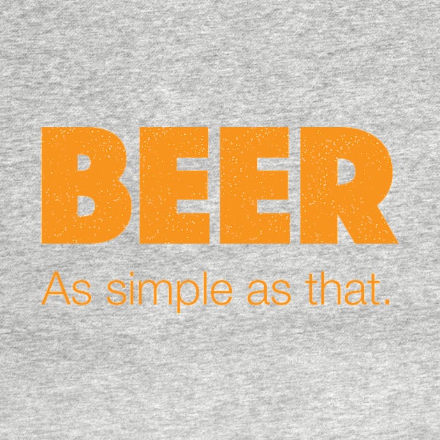 BEER as simple as that. by Rabassa